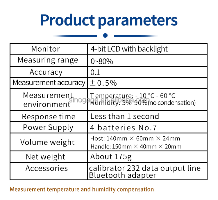 Wholesale Wood Moisture Meter with lowest price MS7100