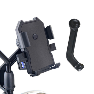 Supporto <span class=keywords><strong>per</strong></span> Cellulare da Moto e Bicicletta con Montaggio su Manubrio e <span class=keywords><strong>Specchietto</strong></span> <span class=keywords><strong>Retrovisore</strong></span>, con Caricatore USB - Product Image 6