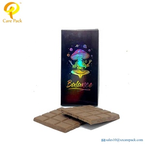 <strong>Custom</strong> Printed UV Food Candy Packaging THCA Choco Paper <strong>Boxes</strong> Packaging <strong>Boxes</strong> for Gummies Energy Nut Chocolate Bar - Product Image 2