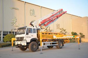 Pompe à béton diesel officielle HB37V pour camion, 37 m, prix de la pompe à béton chinoise pour camion - Product Image 4