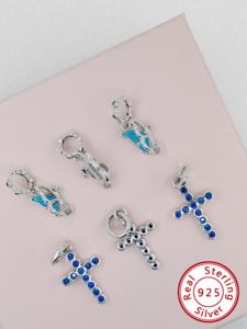 Charmes de créateur unisexes en argent sterling 925 de qualité supérieure, certifiés HaYa PAN-48 GDTC, pour bracelets, bijoux de mode, pendentifs, breloques - Product Image 2