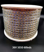 Bande LED Flexible 36V 5050 en Gros, 60 LED/M, Étanche IP65