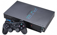 Console de jeu PS2 originale, console de jeu domestique, langue anglaise