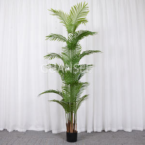 Palmier artificiel en plastique, 1 pièce, lulessen, <span class=keywords><strong>Areca</strong></span> Palm, pligens, plante - Product Image 2