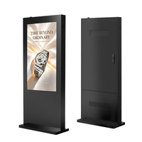 NAS NASOTS55 - Quiosco Digital LCD para Exteriores de 32 Pulgadas, Alto Brillo (2500 Nits), Resistente al Agua (IP65), con SDK y CMS Basado en la Nube, de Pie