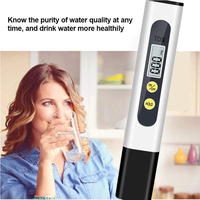 Tds Meter Digital Water Tester Ppm Tester zero Water Battery Replacement for Drinking Water Aquarium OEM