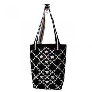 حقيبة ظهر نسائية بوهيمية بطراز عرقي بسعة كبيرة محبوكة شعار مخصص حقيبة ظهر بوليستر للخريف والشارع للتسوق - Product Image 5