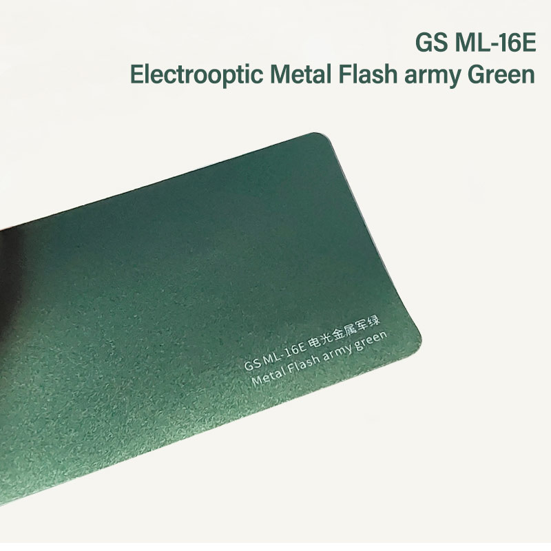 Électrooptiques-Métal-Flash-armée-Vert
