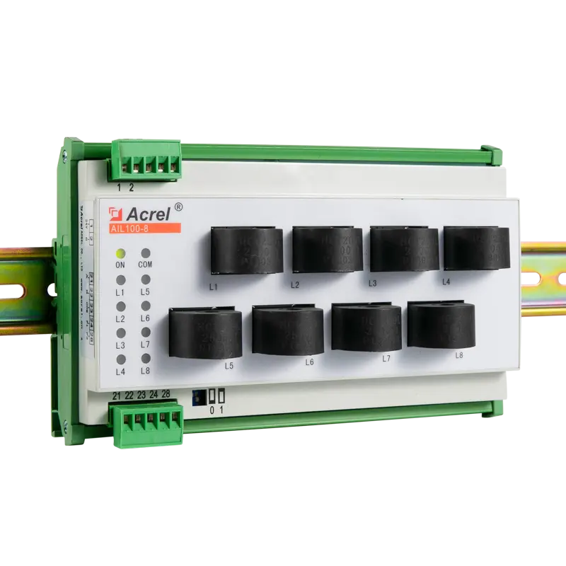 Acrel Sistema de TI Médica 8 Loops Dispositivo de Monitoramento de Isolamento de Falha AIL150-8 com CAN para sala de cirurgia hospitalar