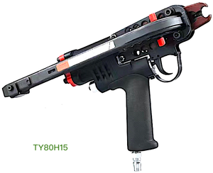 TY80H16 pnömatik bükümlü halka pense C-RINGER 16 ölçer torba kapatma için yatak otomotiv koltuk tel kafesleri eskrim - Product Image 2