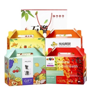 Cajas de Regalo Personalizadas para Frutas como Lychee, Longan y Wampee, Empaque de Papel Troquelado Tipo Cajón - Product Image 1