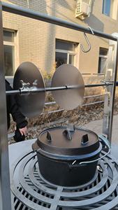 Brasero in Acciaio Corten Personalizzato con Braciere e Griglia BBQ, Accessorio per Motori e Cucina a Legna - Product Image 2