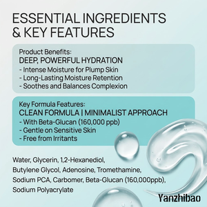 Beta-Glucan Power Humedad profunda Suero vegano Hidratación intensa Célula Regeneradora Lifting Cuidado DE <span class=keywords><strong>LA</strong></span> PIEL coreano - Product Image 3