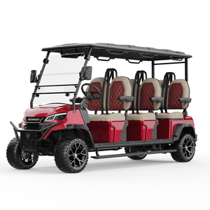 Carro de golf de alta distancia al suelo, chasis de diseño moderno para campos de golf, vehículo de transporte turístico de 6 plazas, carro de golf de alta distancia al suelo - Product Image 6