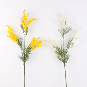 GW001 Artificielle D'acacia Farnesiana Mimosa Doré Pour La Décoration De La Maison - Product Image 4