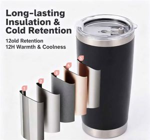 20Oz <b>Straw</b> Lid Tumbler <b>With</b> Cleaning Brush Replacement Lid Spill Resistant Leak Proof Insulated Tumbler ASM25 - Product Image 3
