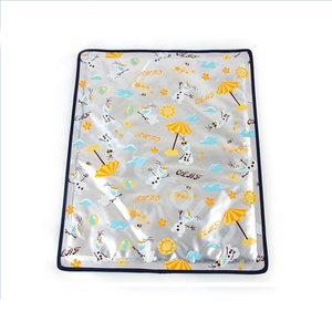 Olaf Printed <b>Cooling</b> <b>Pad</b> For Pets Non Toxic Self <b>Cooling</b> Mat With Umbrella Pattern Summer Heat Relief - Product Image 1