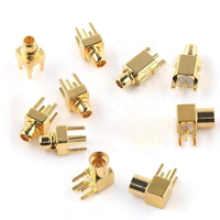 Connecteur coaxial RF MCX MMCX, 2 broches 4 broches KE JE KHD, montage en surface sur circuit imprimé, prise mâle, prise femelle, adaptateur
