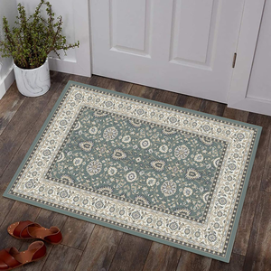 Alfombra Vintage Persa, Tapete para <span class=keywords><strong>Piso</strong></span>, Alfombra de Pasillo para Entrada, Alfombra Lavable para Dormitorio, Tapete para Puerta - Product Image 1