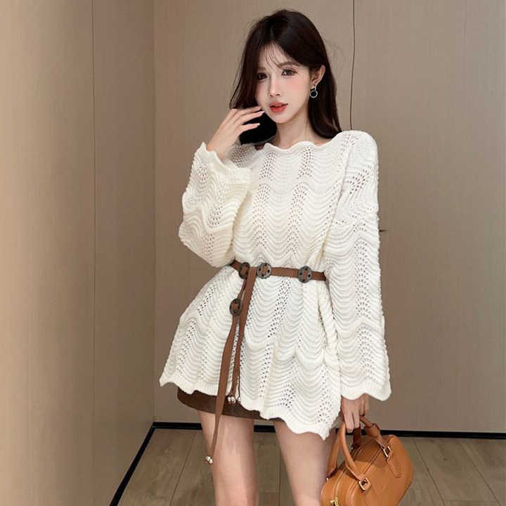 korean knitted tops