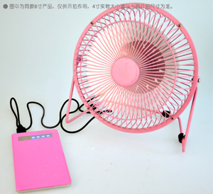 พัดลมตั้งโต๊ะขนาดเล็กแบบพกพา 4 นิ้ว 6 นิ้ว โครงโลหะ ขายส่งราคาถูก - Product Image 4