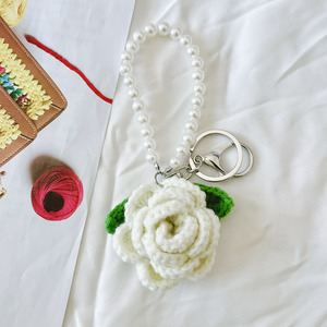 Porte-clés en tissu rembourré NPF vierge, porte-clés au crochet, porte-clés en gros, breloque porte-clés en laiton en peluche pour Halloween, breloque de sac au crochet - Product Image 5
