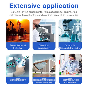 เครื่องกวนสารแบบแม่เหล็กดิจิตอลรุ่นใหม่ พร้อมแท่นทำความร้อนแบบ 2 ช่อง และอ่างน้ำควบคุมอุณหภูมิได้ สำหรับใช้ในห้องปฏิบัติการ - Product Image 2