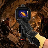Caméra thermique de détection de gaz MF500 384x288 IR CO O2 CH4 H2S 1-4 canaux Laser de lutte contre les incendies 30-800m IP67 5kg Portable Sauvetage 8