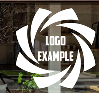 Autocollants personnalisés pour vitres de voiture résistants aux UV et aux intempéries, vinyle auto-adhésif, options de forme de logo personnalisé pour pare-chocs et pare-brise de véhicule