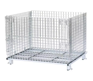 אחסון מותאם אישית מחסן מתקפל מתקפל חוט פלדה תיל כלוב מזרן - Product Image 4