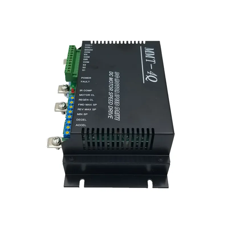 Fabriek Prijs 24V 100A Dc Motor Controller Omkeerbare Vier Kwadrant Regen Remmen Soft Start Geborsteld Dc Motor Speed Controller