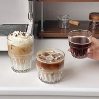 Vente en gros de verres à café blancs australiens empilables et robustes, pour café glacé, Americano, Cold Brew, Latte, jus et desserts