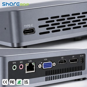 Sharerdp Vendedor Mayorista L200 13.ª Generación 13100F 13400 13700 13900K Potente Mini PC Barebone para Juegos con Puerto Pequeño, Carcasa de Mini PC - Product Image 3