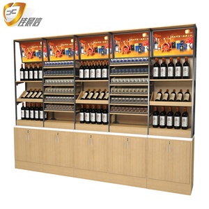 Đứng thép thuốc lá bằng gỗ tủ trưng bày giá để bán nóng - Product Image 3