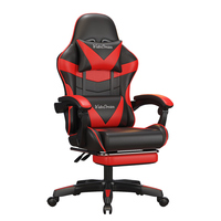 Chaise de jeu avec repose-pieds, personnalisation, chaise Anji, ODM OEM, chaise d'e-sport, prix bas