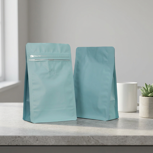 Bolsas para Granos de Café con Válvula, Ecológicas, de Fondo Plano, Resistentes y de Alta Calidad, 125g 250g 500g 1000g, 50 Unidades, Disponibles - Product Image 1