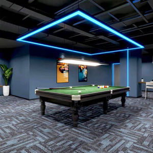 4ft 8ft 60w 120w Led Aluminium Profile <strong>Office</strong> Suspended Shop Modern Hanging Linear <strong>Lighting</strong> Chandeliers Supermarket School Gym - Product Image 4