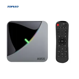 Topleo S905X4 AVI tv kutusu dijital a95x f3 3g 4g sim kart ile ucuz android tv kutusu ücretsiz kanallar