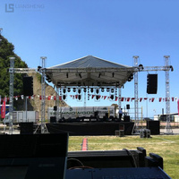 Estructura de Truss para Techo de Festivales de Música, Truss de Aluminio para Escenarios de Conciertos, Truss Triangular para Techo, Sistema de Truss para Techo en Forma de A