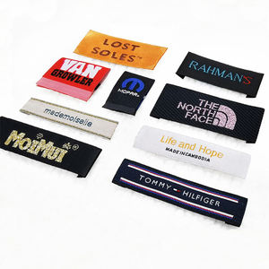 ฉลากผ้าทอฉลากธงออกแบบโลโก้ได้ตามต้องการ - Product Image 4