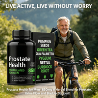 Complément en gros de capsules pour la prostate pour la santé masculine - Lycopène et Palmier Nain pour les hommes, bloqueur de DHT, nutriments de soutien de la prostate