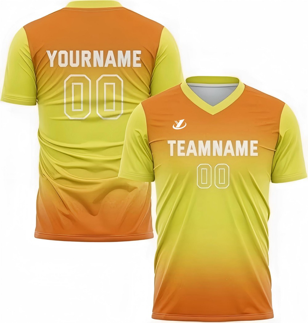 Bright Yellow & Pale Orange