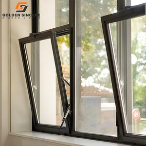GS Durable Powder Coated Aluminum Tilt and Turn Window for Long-Term Use - Product Image 2