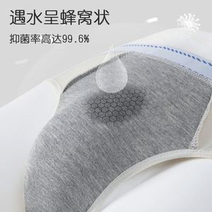 Calzoncillos bóxer de punto transpirables de algodón Ice Silk para hombre, talla grande, de tiro medio - Product Image 4
