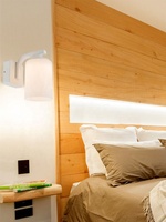 Avant-garde moderne extérieur rue extérieur carré mur LED lampe lumière de jardin