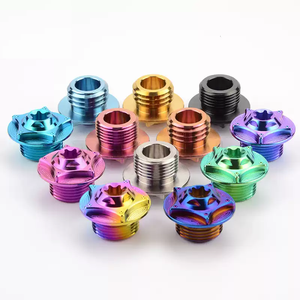 Vente d'usine Boulon en alliage de titane à tête hexagonale M20 Écrou de protection pour engrenage de moto Boulons de protection de l'engrenage Finition polie Classe 10 - Product Image 1