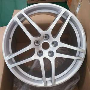 Vente directe d'usine FSB, jantes en alliage d'aluminium moulé argentées de style original 18 pouces * 8J CB66.45 ET21 PCD5 * 112 pour <span class=keywords><strong>Porsche</strong></span> - Product Image 1