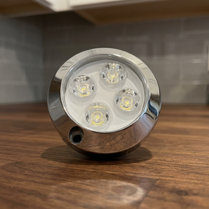 Lumière de piscine submersible en acier massif avec lentille en verre trempé et résine étanche - Product Image 2