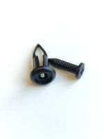 Boutons de fixation en plastique pour couvercles de batterie, rivets à pression pour panneaux, clips de pare-chocs et d'ailes automobiles