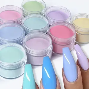 15G 37 colores acrílico polvo kg de Arte de uñas de acrílico uñas en polvo a granel Etiqueta Privada polvo de acrílico para uñas